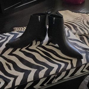 Black ankle boot